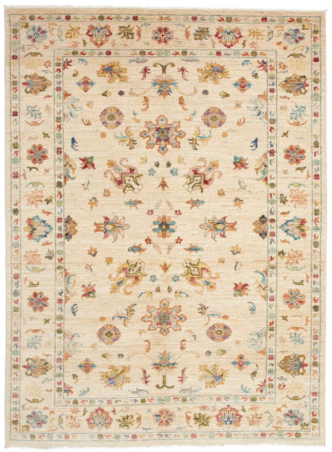 Ziegler Orientteppich 154 x 205cm, handgeknüpft, Schurwolle