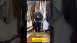 „%100 Echtes Rindsleder Teppich | Natürliches, Luxuriöses und Einzigartiges Dekorationsprodukt“