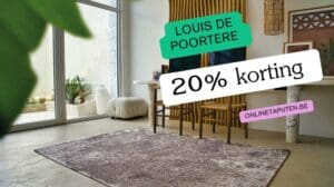 „20% Rabatt auf Louis De Poortere Teppiche bei Onlinetapijten.be! Verpass es nicht!“