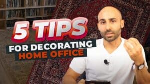 „5 Tipps zur Dekoration des Home Office mit Perserteppichen“