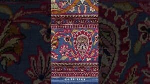 „Antiker Souf-Seiden-Kashan-Teppich“