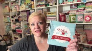 „August 2018 Stiche der Liebe Becherteppich Club #solqmugrugclub“