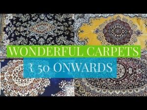 „Die billigsten Teppiche der Welt? Hast du das schon einmal gesehen | Teppiche mit Lieferung in ganz Indien“