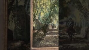 „Ein persischer Teppich zeigt ein iranisches Dorf, Teheran, Iran #shorts #teppich“