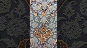 „Kunst und Schönheit des persischen Kashan-Teppichs“