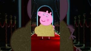 „Mama Schwein auf dem roten Teppich! 🎬✨ #PeppaSchwein #Shorts“