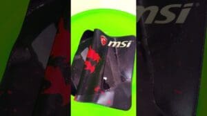 „Pflege von Mauspad | Richtige Reinigung #shorts #msi“