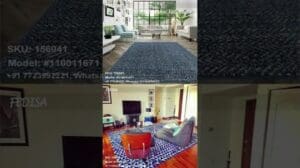 „Teppichboden Glas Teppichpreis Wohnzimmerteppich flauschiger Schlafzimmerteppich Bodenteppich“