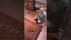 【Vintage】Orangebraun fügt sich wunderbar ein! Balutsch-Stamm #TribalTeppich #Perserteppich #Teppich #Rug #VintageMöbel #AntikeMöbel