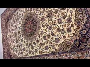 1- Handgeknüpfter Teppich Isfahan, Größe 2*3 Meter