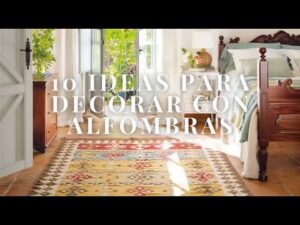 10 Ideen zur Dekoration mit Teppichen