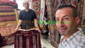 %100 WOLLE HANDGEWEBTER TURKMENISTAN BUHARA TEPPICH | VLOG8
