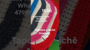 15,00 TEPPICHE HÄKELWAREN GROßHANDEL @crocheatelieninaporencomenda
