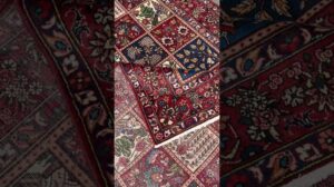 Bakhtiari Roter Woll-Handgeknüpfter Perserteppich