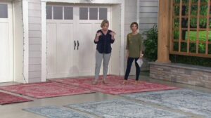 Barbara King Vintage Abgenutzter Innen-/Außen-Teppich von Jaipur bei QVC