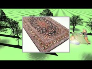 Teppich Mashad signiert