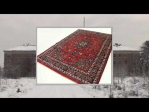 Teppich Mashad signiert