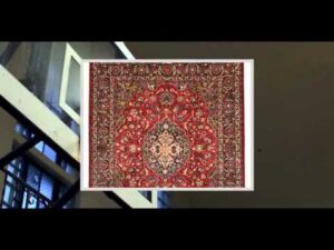 Teppich Mashad signiert