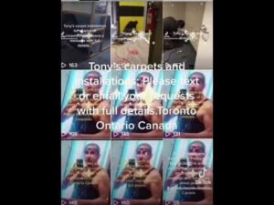 #38 Tonys Teppichreparaturen Flicken Naht Reparieren Zuschneiden beschädigter Teppiche