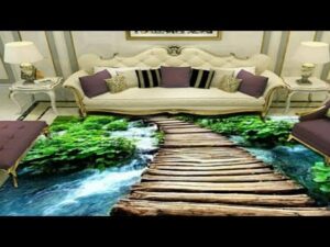 3D-Bodenbelag || 3D PVC-Bodenbelag. Teppich Schlafzimmer Design. Büro Neues Design @AKRAMCarpet