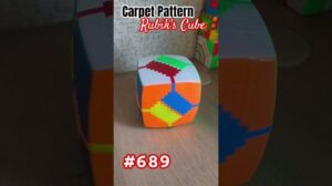 #689 Große Würfeltheorie Muster Mentale Kunst #zauberwürfel #toxisch #würfeln #würfeluniversum #rätsel #teppich