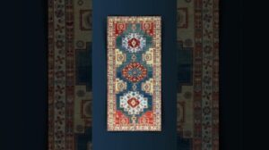 6x12 Antiker russischer Galerie-Läuferteppich – Kühne Medaillons und zeitlose Motive | #RenCollection Teppiche
