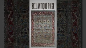 8x11 Antiker Bijar-Teppich | Der Eisen-Teppich Persiens | RenCollection Teppiche 🧵