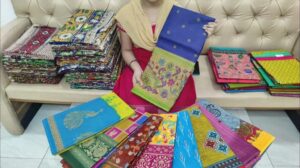 💐9246780131💐LOW COST REINE BAUMWOLLSARIS MIT KOSTENLOSER LIEFERUNG IN CHIRALA SARIS GROSSHANDEL 🙏