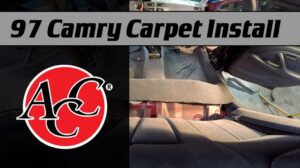 ACC Teppichinstallation in einem 1997 Camry
