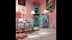 Airgugu Heritage Klassisch Blau Grau Kristall Teppich