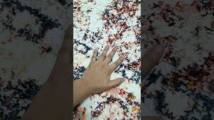 Alfombra aus synthetischer Seide FS 78