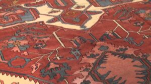 Antike Heriz Serapi Perserteppiche 43621 -- 3,61 m x 4,83 m