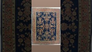 Antiker Ghazan #Saruk-Teppich aus Zentraliran. Das ausgewogene offene Blumenmuster.