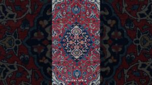 Antiker Isfahan-Teppich - Spät des 19. Jahrhunderts Isfahan-Teppich