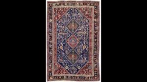 Antiker Qashqai-Teppich 2,62 m x 1,57 m