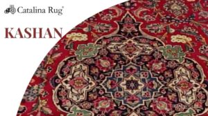 Antiker signierter Perserteppich: 8 x 10 Roter Kashan Teppich