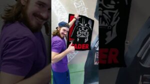 Auspacken des Teppichs 🔥 #handgemacht #teppiche #teppiche #tafting #tafting #taftingpistole #starwars #sternkriege