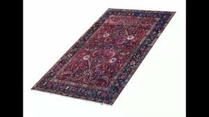 Bakhtiar Semi-antiker handgeknüpfter persischer Wollteppich