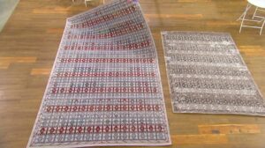 Barbara King Vintage Gitter Teppich für drinnen und draußen bei QVC