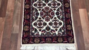 Beige Kashan Teppich für kleine Bereiche 60 cm x 120 cm - AT 716