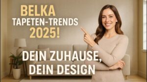 Belka Tapeten richtig anwenden 🏡 | DIY Wandgestaltung & Wohntrends 2025!