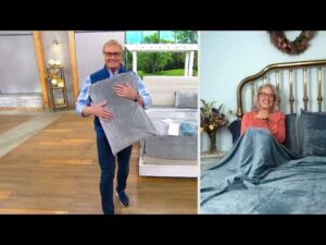 Berkshire Blanket Luxe Collection LunaSoft Plüsch-Bettwäsche-Set bei QVC