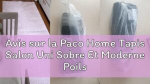 Bewertung des Paco Home Teppichs im einfarbigen, modernen Design mit kurzem Flor, verschiedene Größen/Farben, Abmessung: 2