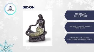 Bieten Sie auf unsere Meerjungfrauen-Skulptur! Die Feiertagsauktion von Giant Auctions ist jetzt live!