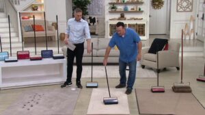 Bissell Set aus 2 leichten manuellen Bodenkehrern bei QVC