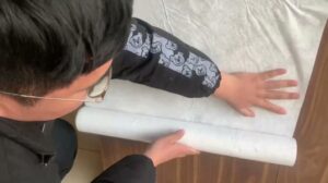 Bodenschutzband, umweltfreundlicher Filzstoff, Betonboden-Teppichregulierung aus Filz, hergestellt in China