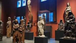 Brügge das Gruuthuse Museum Wandteppiche