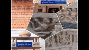 CCSU hat Erinnerungen aus der Ramayana-Zeit bewahrt, diese Steine sind im Museum der Geschichtsabteilung ausgestellt.