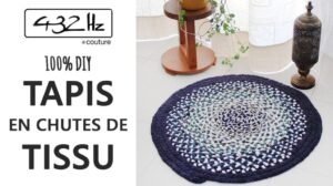 DIY Couture: Der TEPPICH aus Stoffresten.