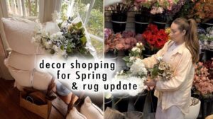 Deko-Einkauf für den Frühling & Vintage-Teppich-Update